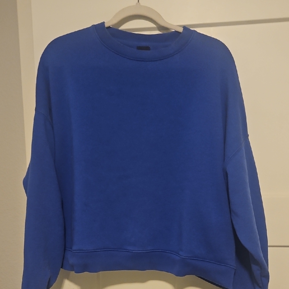 GAP Vibrant Blue Fleece Pullover